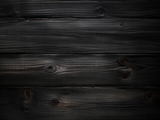 Wall Mural - blank black wood texture ideal for creative designs