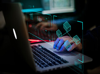 digital crime by an anonymous hacker