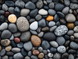 Texture depicting a background of small pebbles