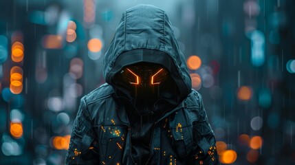 a futuristic hacking technology