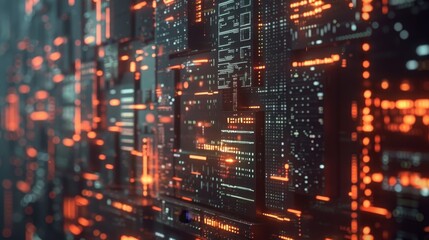 a futuristic hacking technology