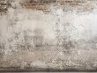 Grungy rural room backdrop: weathered stucco wall