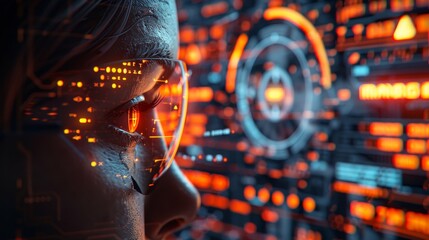 a futuristic hacking technology