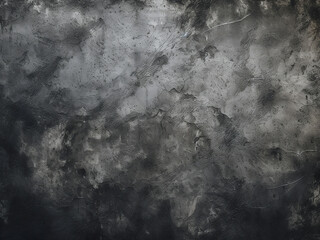 Wall Mural - Vintage-style abstract grange design: dark, black concrete wallpaper