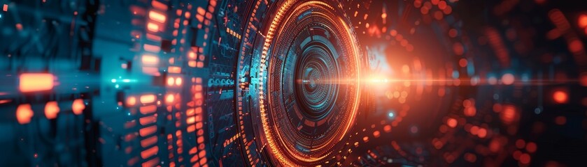 a futuristic hacking technology