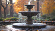 fountain in the park