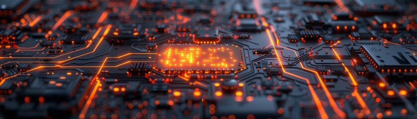 a futuristic hacking technology