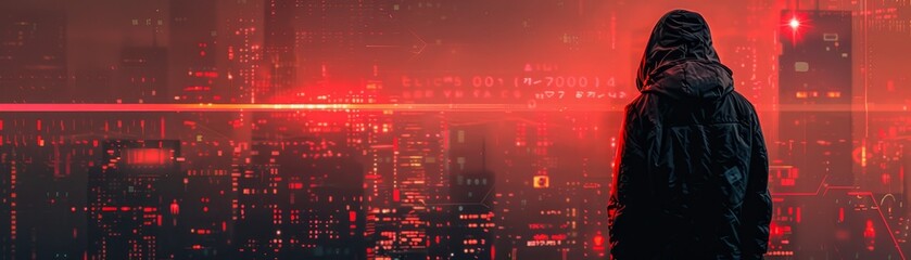 a futuristic hacking technology