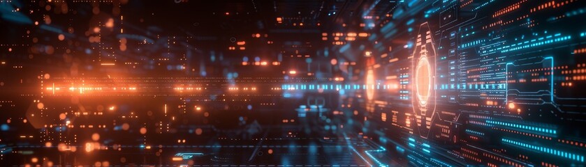 a futuristic hacking technology