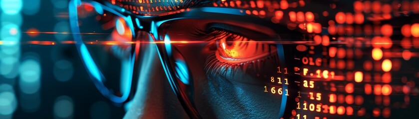 a futuristic hacking technology