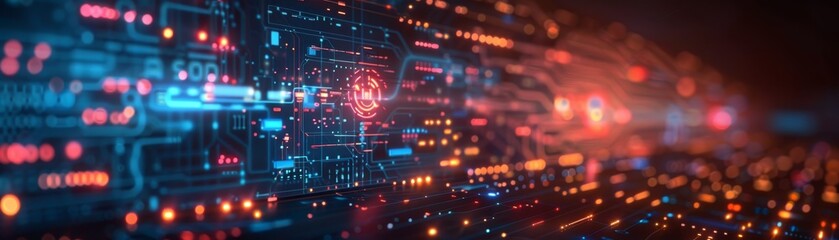 a futuristic hacking technology