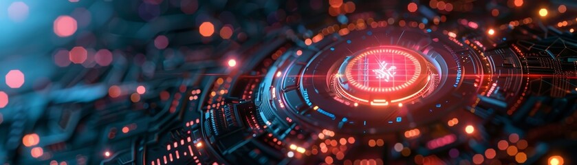 a futuristic hacking technology