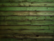 Interior or exterior backgrounds feature green wood panel textures