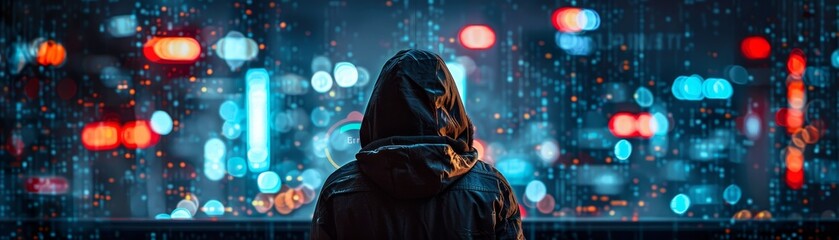 a futuristic hacking technology
