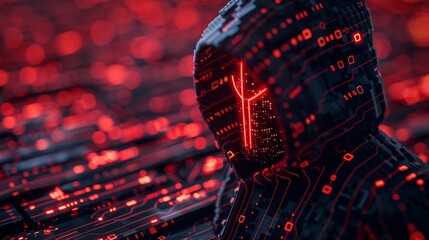 a futuristic hacking technology