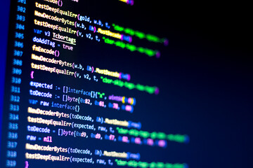backend coding with go and java. can be used as background and banner.