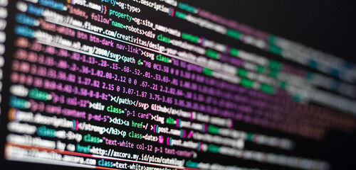 Backend coding with go and java. Can be used as background and banner.