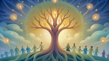 Just As The Tree Of Life Is Central In The Garden Of Eden It Now Stands At The Center Of Our Lives As Believers. Its Branches Extend Not Only