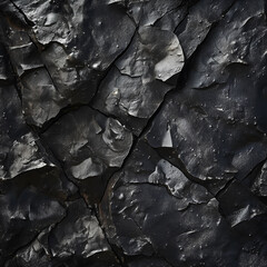 Wall Mural - Dark Textured Stone Wall for Background or Design Element