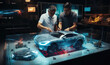 © Dash - Engineers Collaborating on Futuristic Car Design