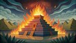 The Burning Temple Jesus compared the destruction of the temple to a fire that would consume everything in its path. Just as a fire burns