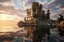 A Castle Floating In The Water, Generative Ai