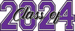 purple Varsity Class of 2024