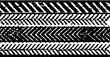 © Queen.cy - Black and White Tire Tracks, texture background