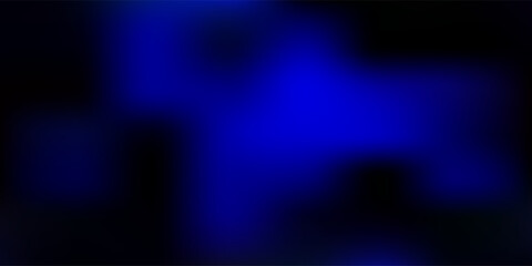 Wall Mural - Dark blue vector gradient blur texture.