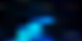 Fototapeta Na sufit - Dark blue vector blur template.