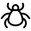 tick icon, simple vector design