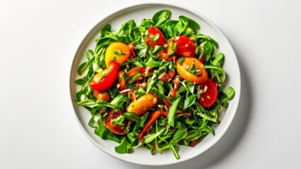 Poster -  Fresh and vibrant salad ready to be savored