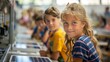 © ChomStyle - Children learning about renewable energy through a hands-on educational program
