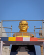 Dr Ambedkar statue at Deekshabhoomi-a sacred monument of Navayana Buddhism located at Nagpur city in Maharashtra state of India.