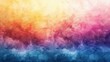 Abstract gradient horizon melding watercolor dreams with a hint of impressionism