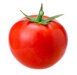 fresh red tomatoes isolated, macro tomato studio photo, transparent PNG, PNG format, juicy, cut out