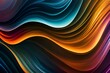 colorful glowing flow waves abstract background, backgrounds 