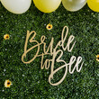 Bride Grass Sign Celebrate Marriage