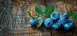 Harvest of Blueberries A Symbol of Health and Vitality Generative AI