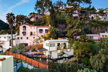 Wall Mural - Modernized Hollywood Hills residence in Los Angeles, California