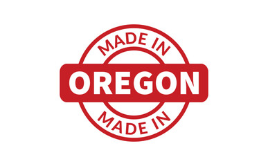 Wall Mural - Made In Oregon Rubber Stamp