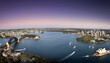 A-Panoramic-View-Of-The-City-Of-Sydney-Australia-