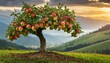 apple tree in the mountains