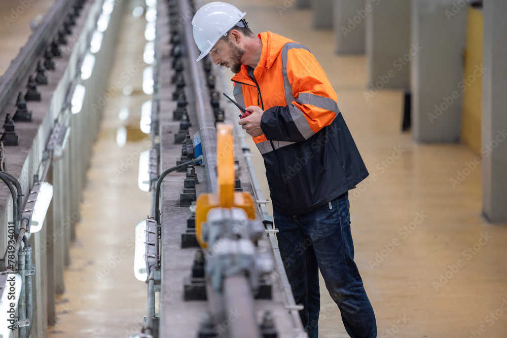 Engineering Check Efficiency Issue Rail engineer check and optimize overall infrastructure for energy ...
