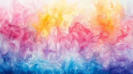 Wall Mural - Background of abstract watercolor colors...
