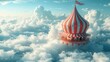 Above the skies, a circus