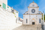 Fototapeta Na drzwi - Cathedral of St. James in Sibenik, Dalmatia, Croatia
