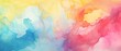 Hand-painted, watercolor backgrounds in bright modern colors