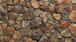 a pattern of stone wall