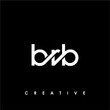 BRB Letter Initial Logo Design Template Vector Illustration